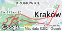 Track GPS Lasek Wolski - zimowe szwędanie